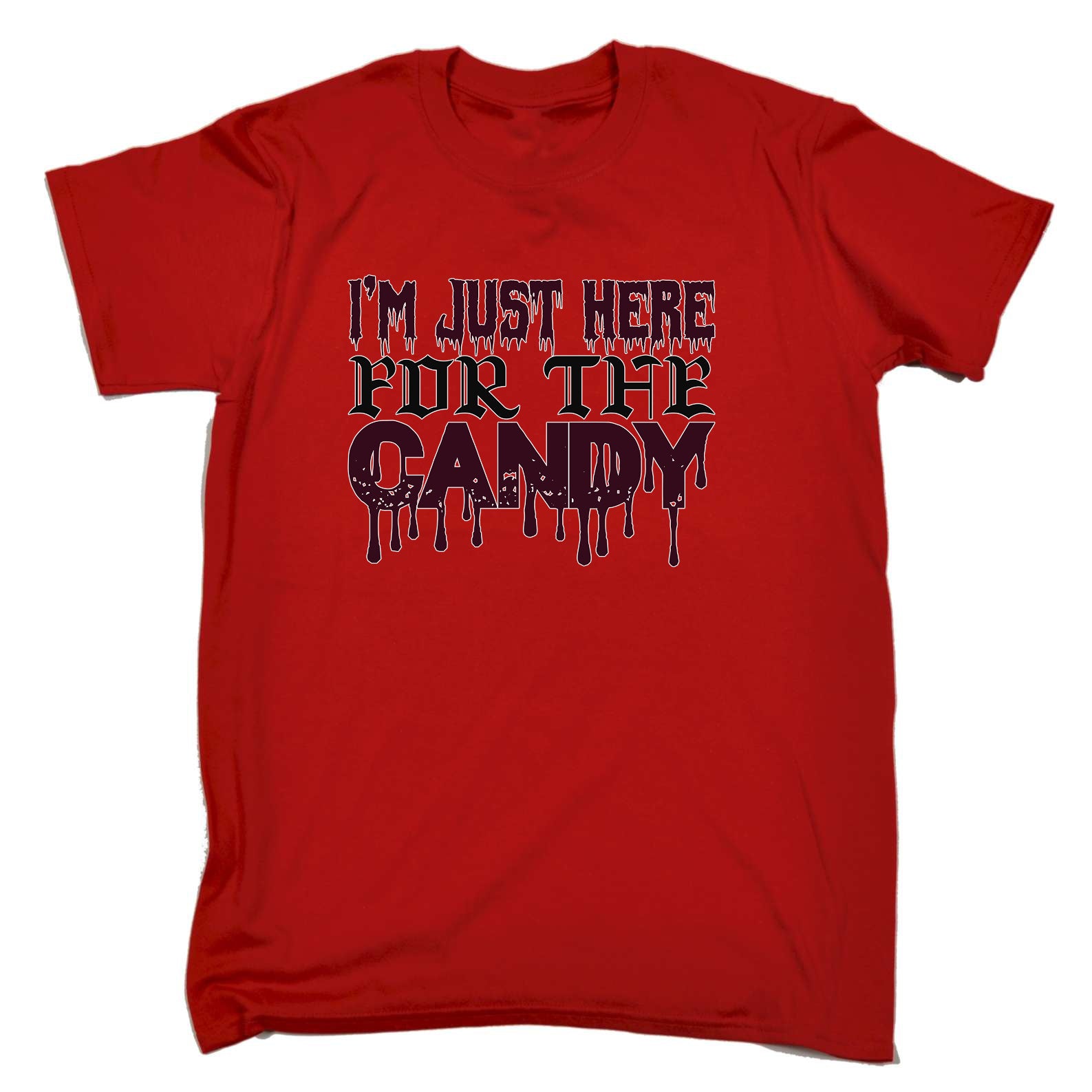 Im Just Heer For The Candy Halloween - Mens Funny T-Shirt Tshirts