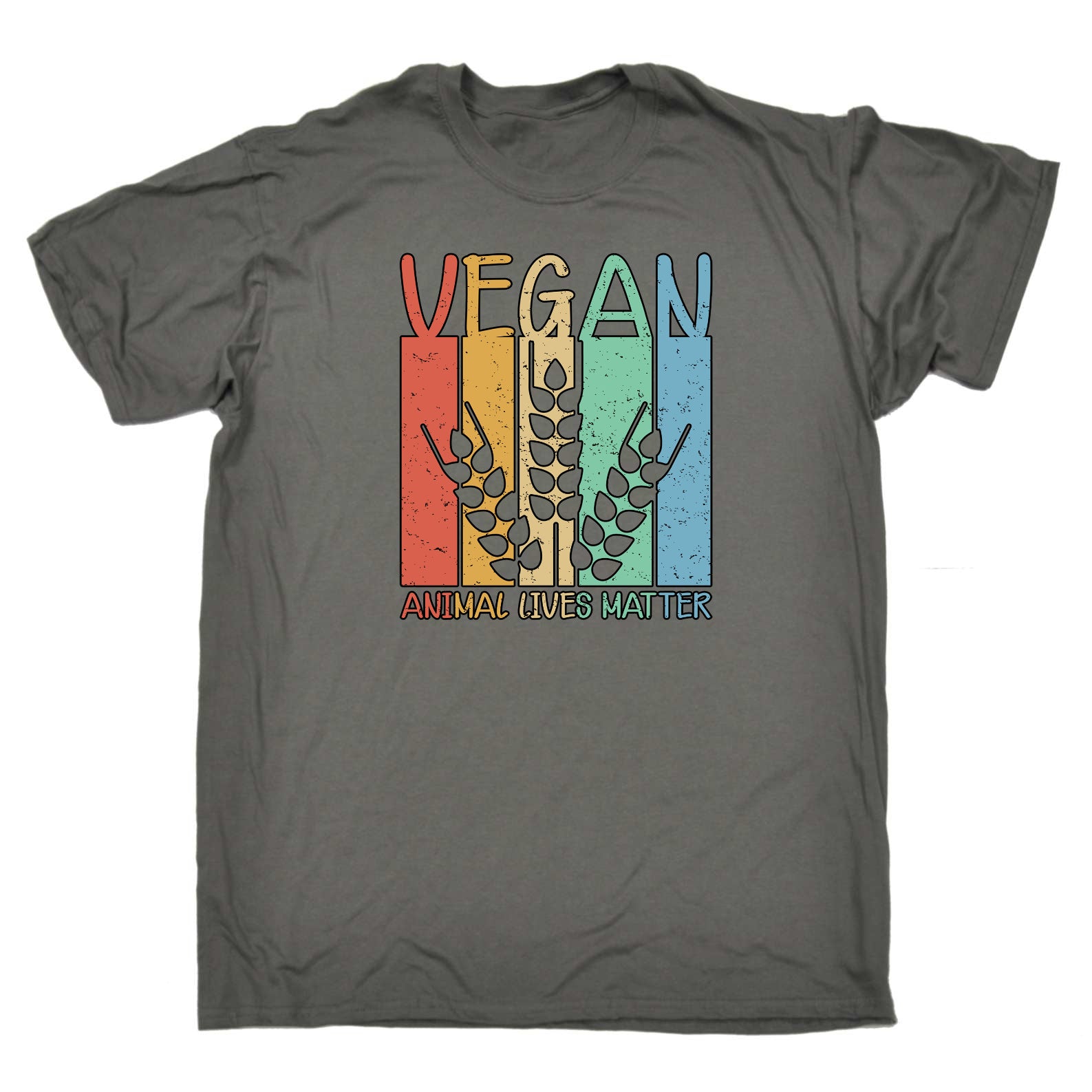 Vegan Animal Lives Matter Food - Mens Funny T-Shirt Tshirts