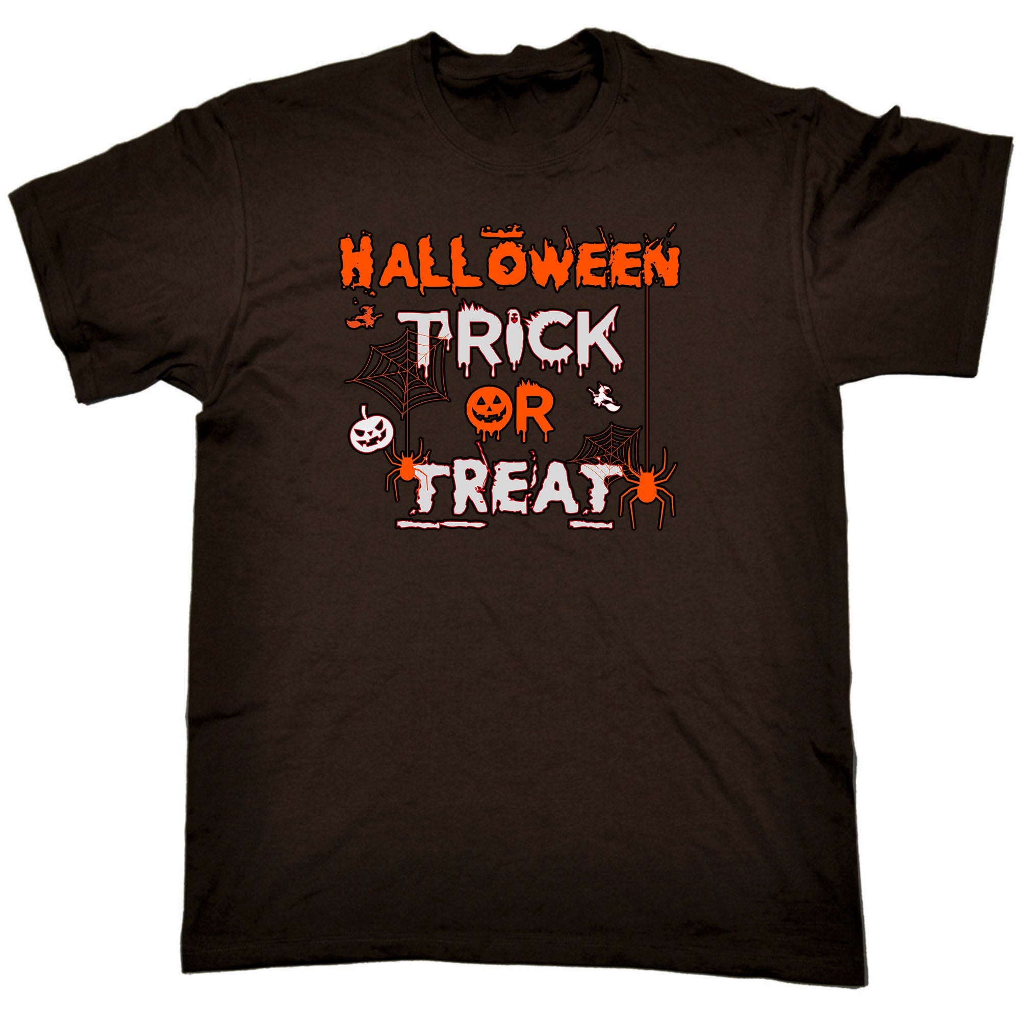 Halloween Trick Or Treat V2 - Mens Funny T-Shirt Tshirts