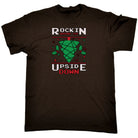 Rockin Around The Christmas Tree Upside Down Australia - Mens Funny T-Shirt Tshirts