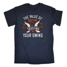 Golf The Value Of Routine Trusting Your Swing - Mens Funny T-Shirt Tshirts