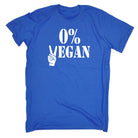 0 Percent Vegan - Mens Funny T-Shirt Tshirts - 123t Australia | Funny T-Shirts Mugs Novelty Gifts