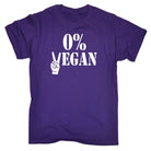 0 Percent Vegan - Mens Funny T-Shirt Tshirts - 123t Australia | Funny T-Shirts Mugs Novelty Gifts