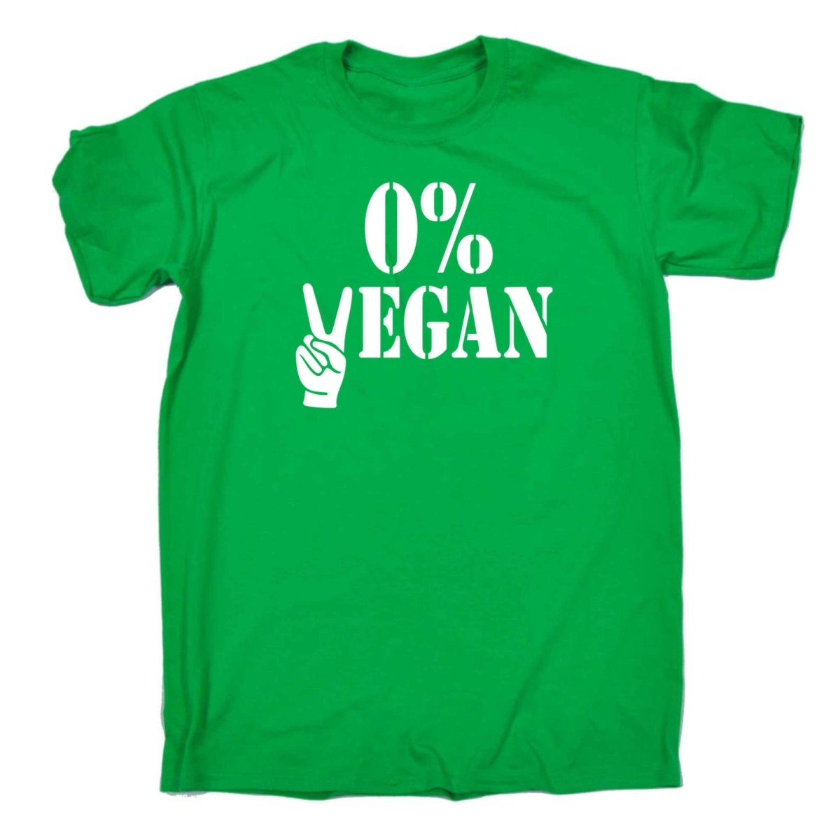 0 Percent Vegan - Mens Funny T-Shirt Tshirts - 123t Australia | Funny T-Shirts Mugs Novelty Gifts