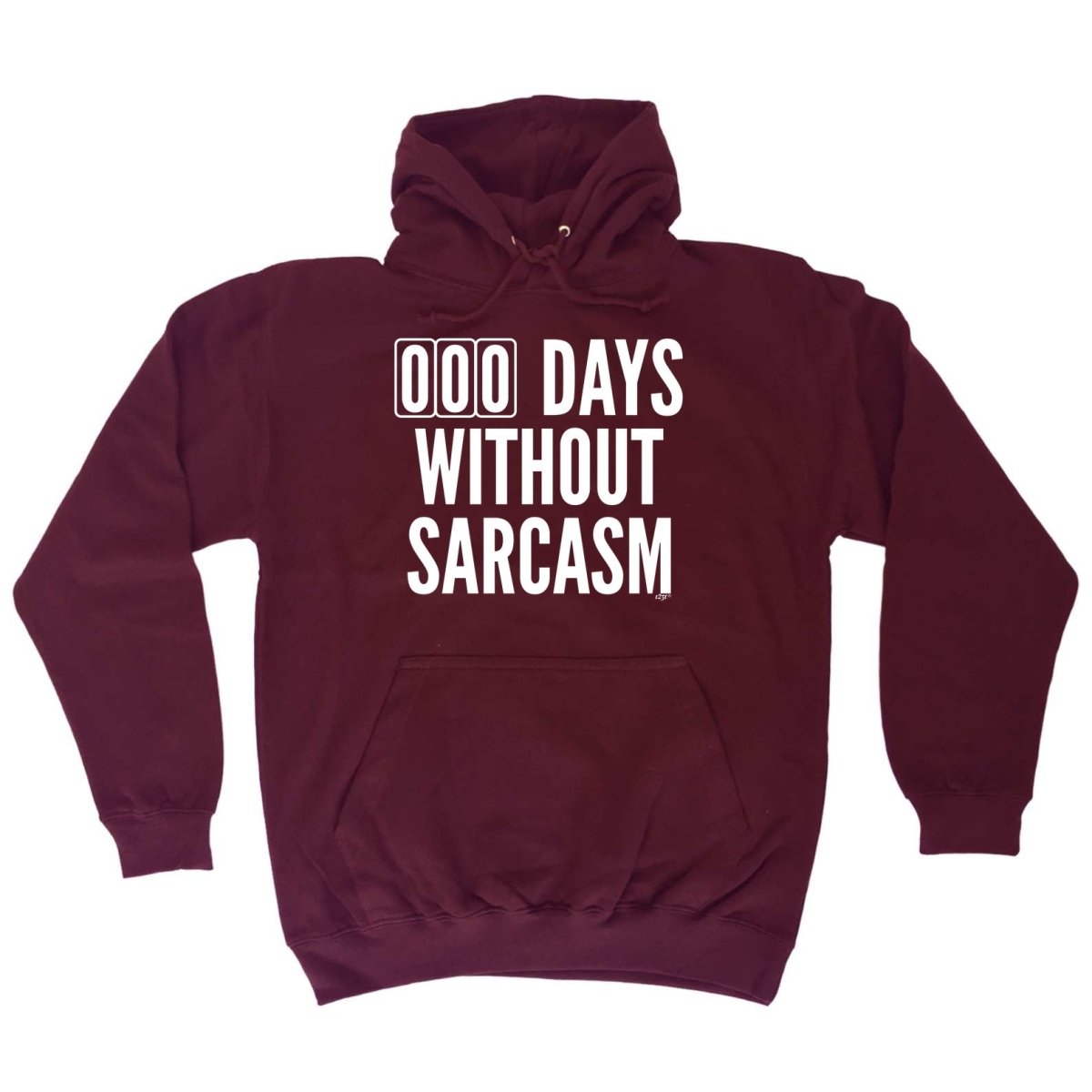 000 Days Without Sarcasm - Funny Novelty Hoodies Hoodie - 123t Australia | Funny T-Shirts Mugs Novelty Gifts