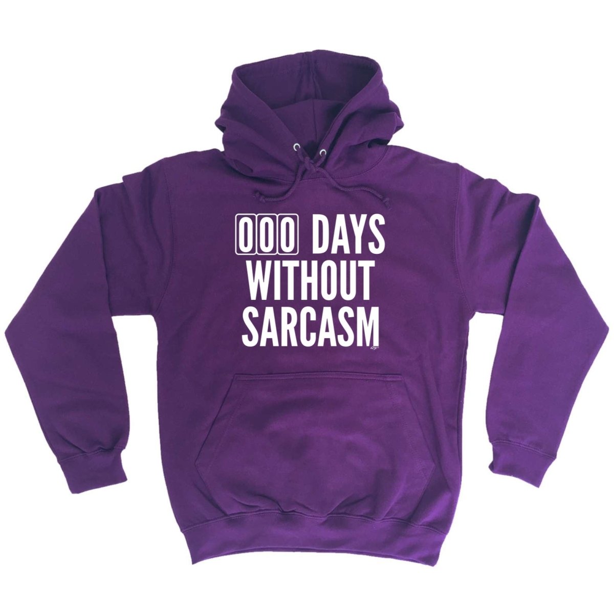 000 Days Without Sarcasm - Funny Novelty Hoodies Hoodie - 123t Australia | Funny T-Shirts Mugs Novelty Gifts