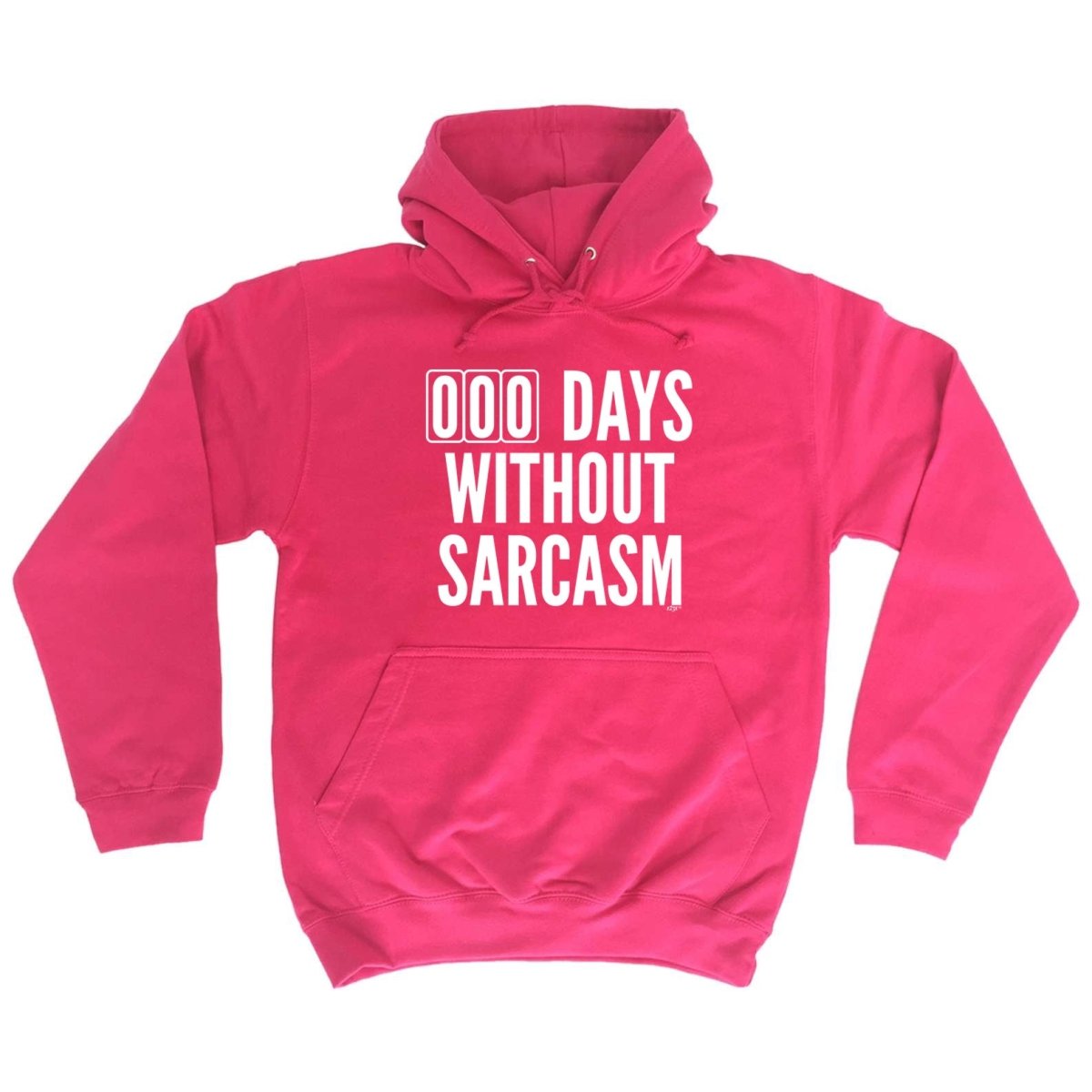 000 Days Without Sarcasm - Funny Novelty Hoodies Hoodie - 123t Australia | Funny T-Shirts Mugs Novelty Gifts