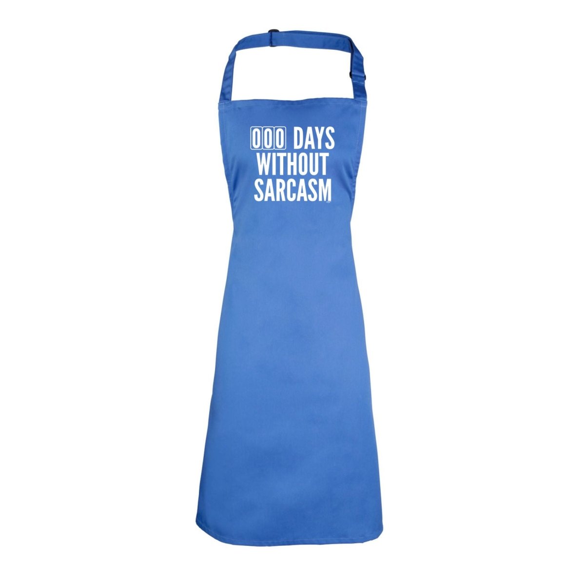 000 Days Without Sarcasm - Funny Novelty Kitchen Adult Apron - 123t Australia | Funny T-Shirts Mugs Novelty Gifts