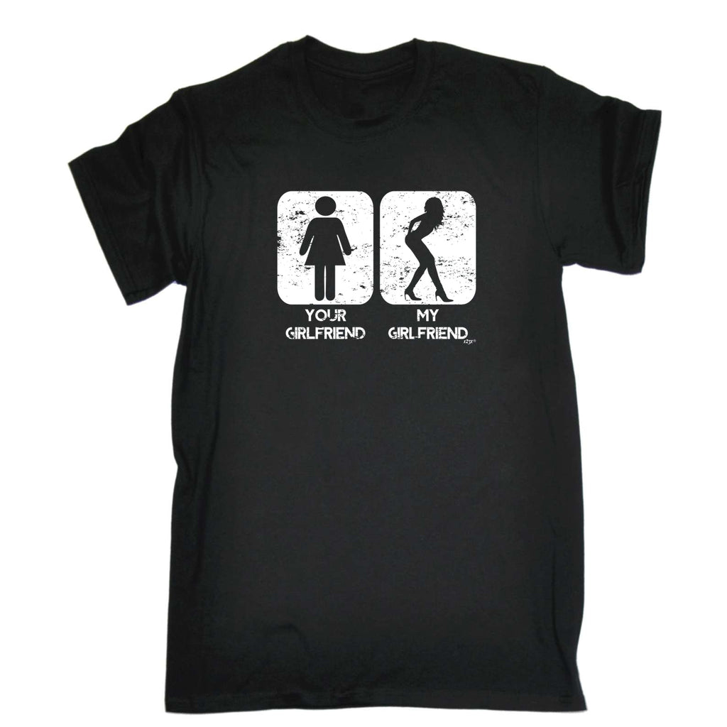 Your Girlfriend My Girlfriend - Mens Funny T-Shirt Tshirts