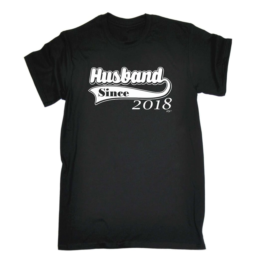 Husband Since 2018 - Mens Funny T-Shirt Tshirts