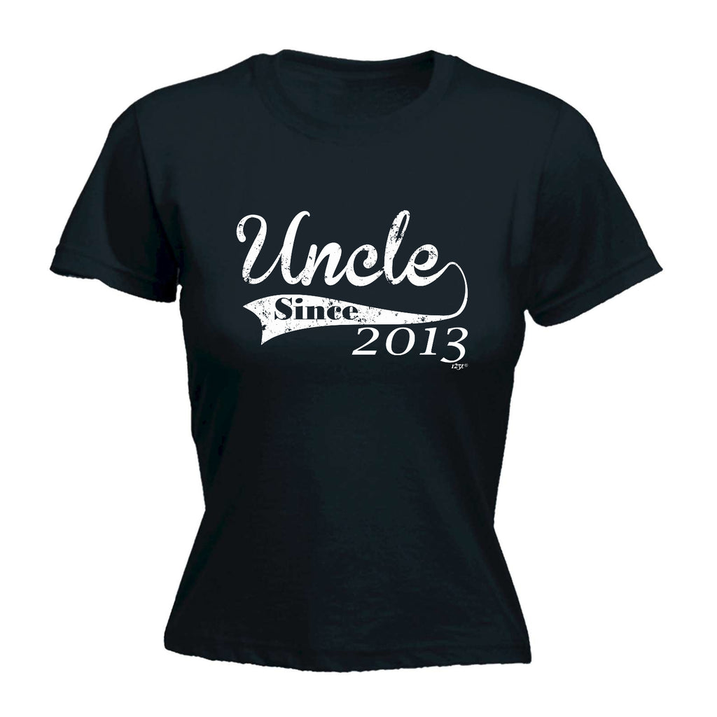 Uncle Since 2013 - Funny Womens T-Shirt Tshirt