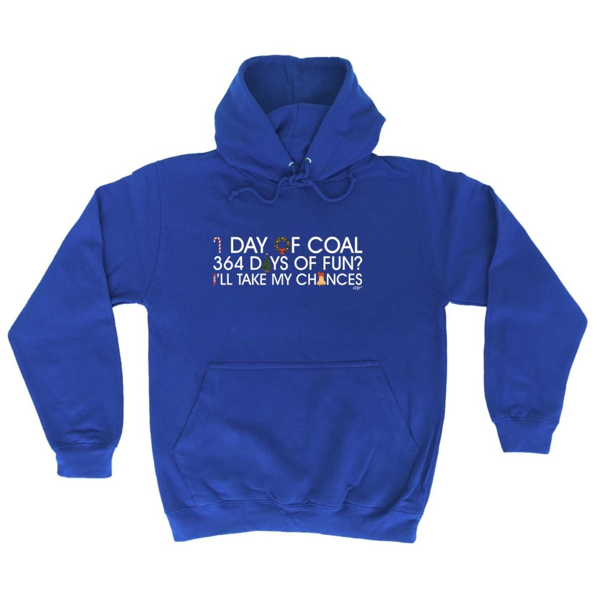 1 Day Of Coal Christmas - Funny Novelty Hoodies Hoodie - 123t Australia | Funny T-Shirts Mugs Novelty Gifts