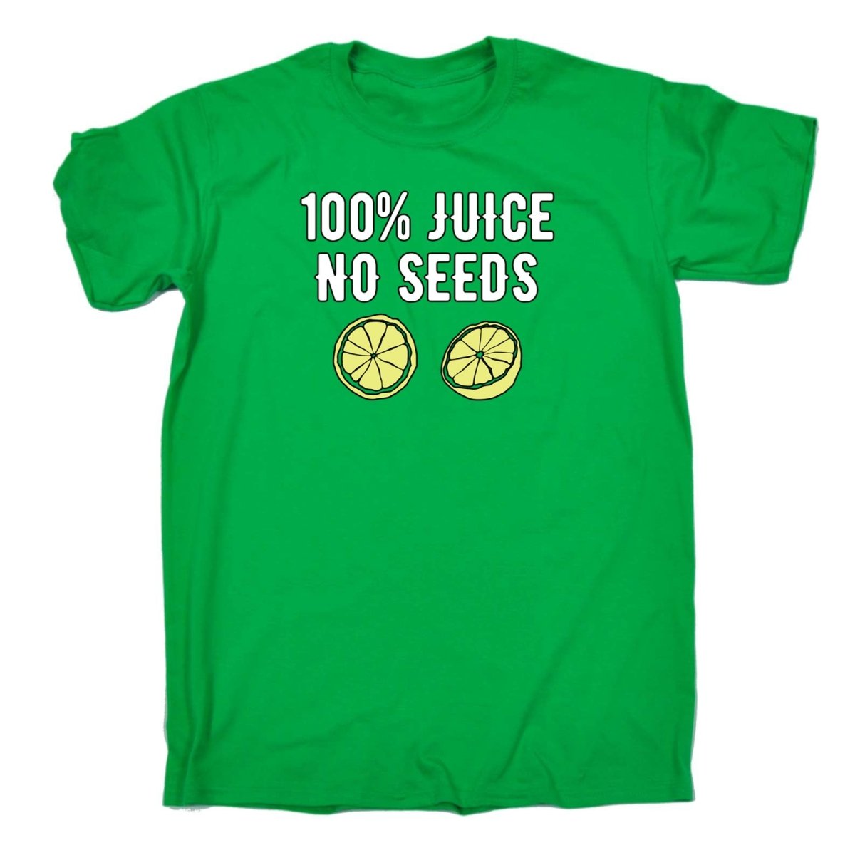 100 Percent Juice No Seeds - Mens Funny T-Shirt Tshirts - 123t Australia | Funny T-Shirts Mugs Novelty Gifts