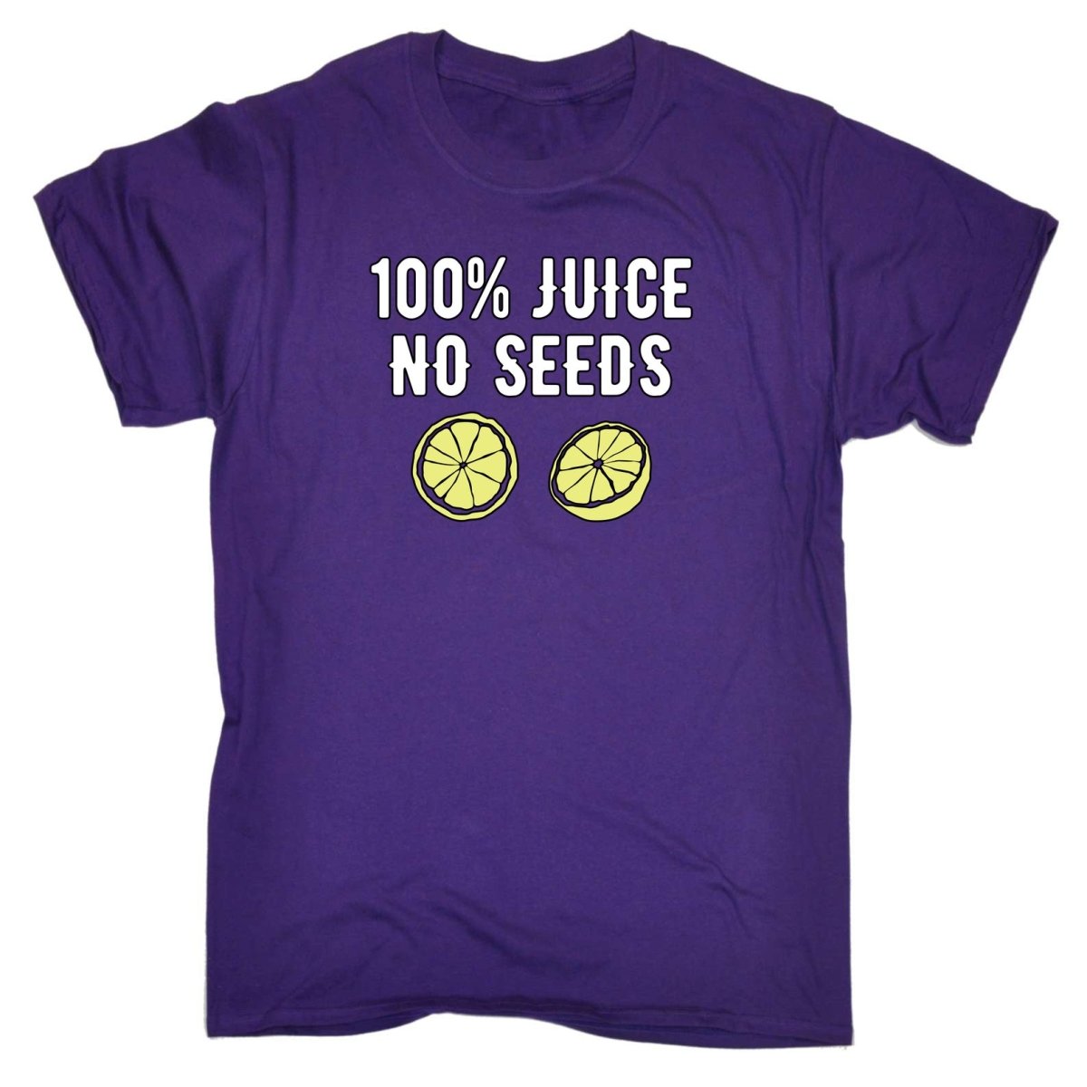 100 Percent Juice No Seeds - Mens Funny T-Shirt Tshirts - 123t Australia | Funny T-Shirts Mugs Novelty Gifts