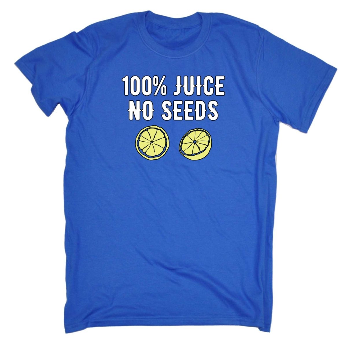 100 Percent Juice No Seeds - Mens Funny T-Shirt Tshirts - 123t Australia | Funny T-Shirts Mugs Novelty Gifts