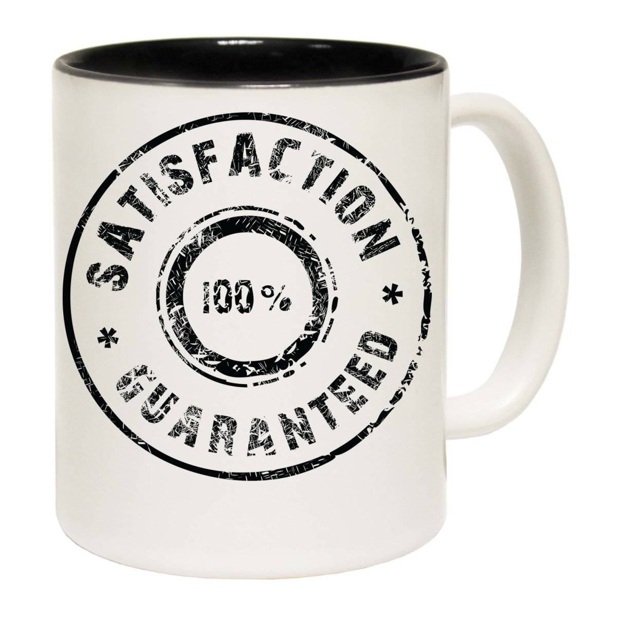 100 Percent Satisfaction Guaranteed Mug Cup - 123t Australia | Funny T-Shirts Mugs Novelty Gifts