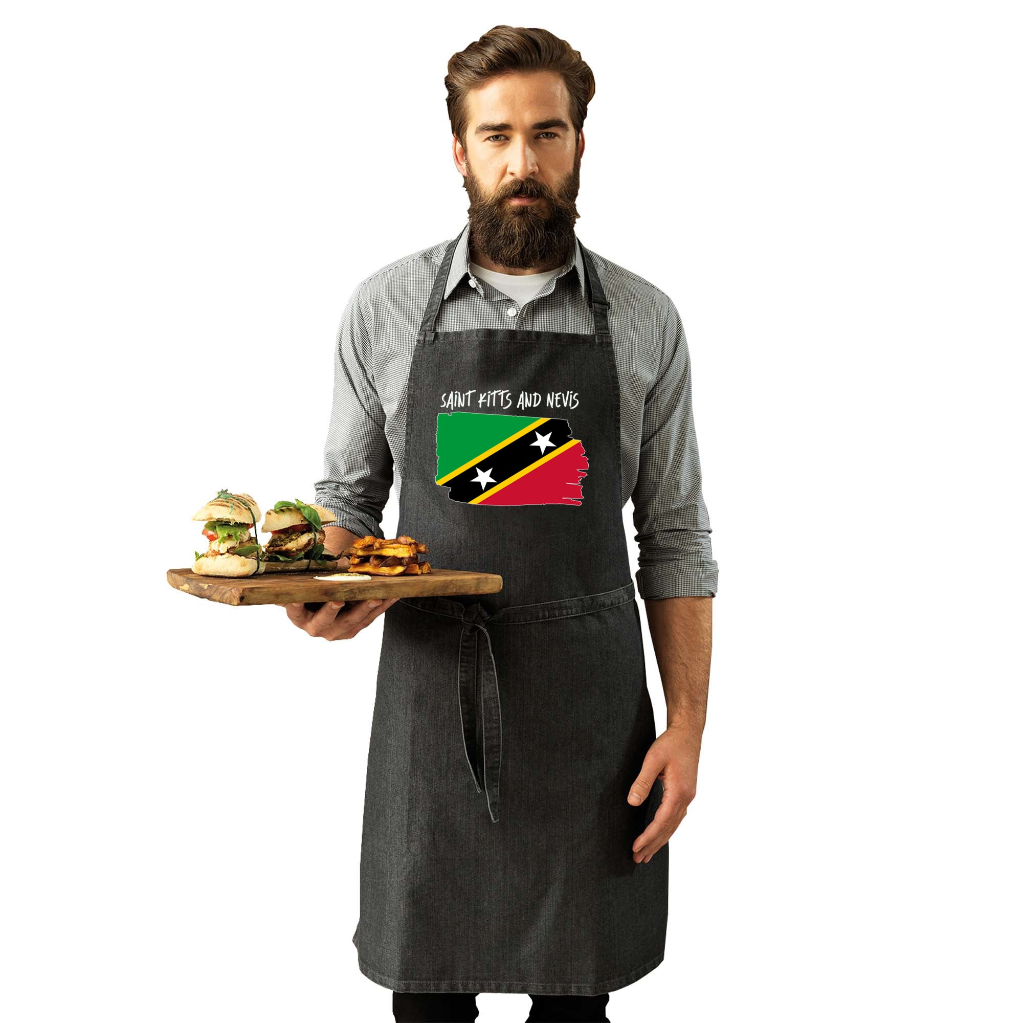 Saint Kitts And Nevis - Funny Kitchen Apron