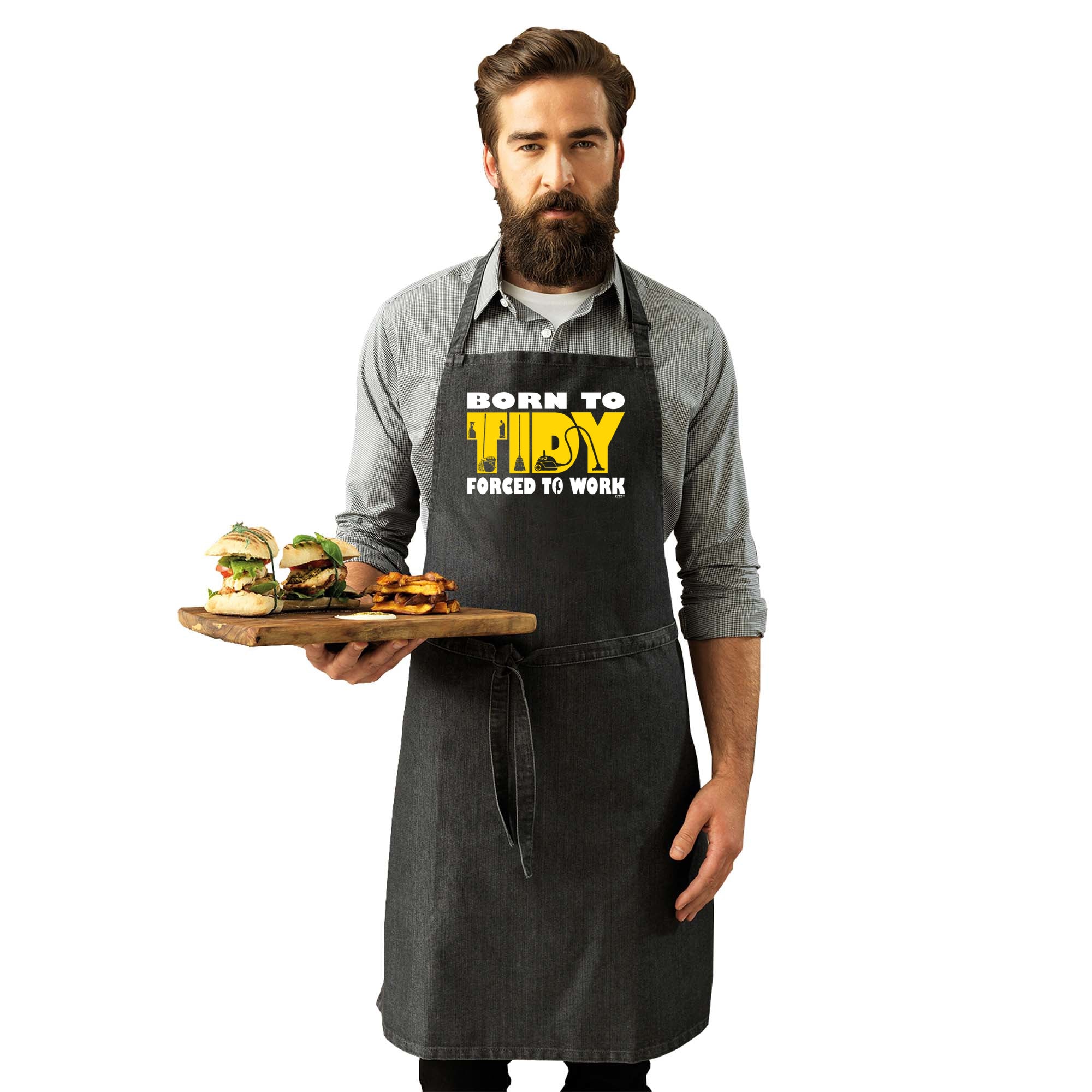 Born To Tidy - Funny Kitchen Apron