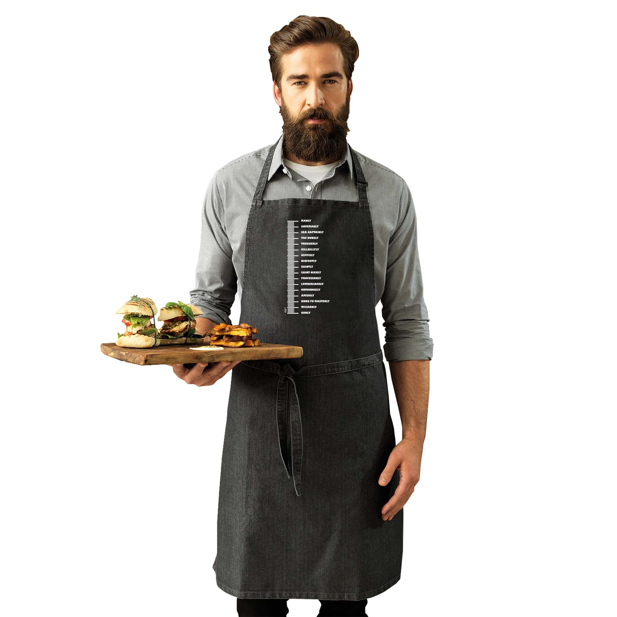 Beard Level - Funny Kitchen Apron