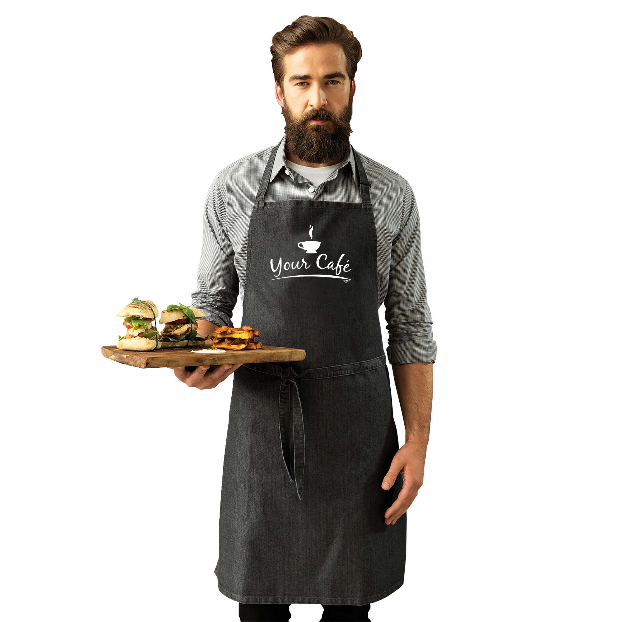 Your Cafe - Funny Kitchen Apron