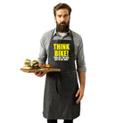 Think Bike Then Get The Hell Out Of My Way - Funny Kitchen Apron