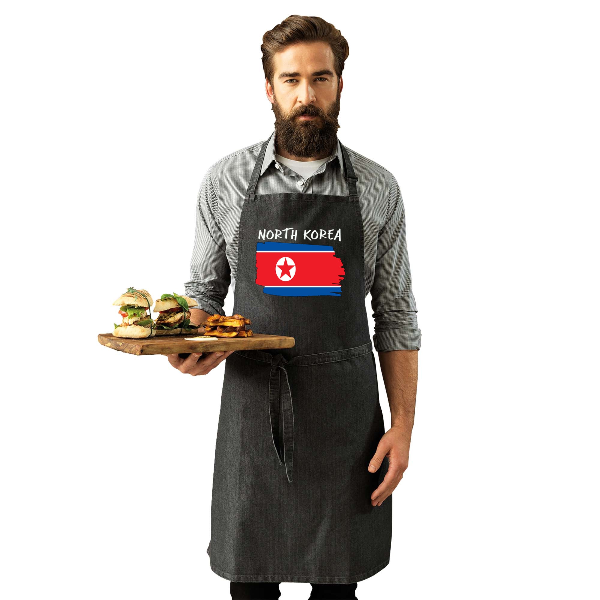 North Korea - Funny Kitchen Apron