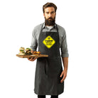 Warning Grumpy Old Git - Funny Kitchen Apron