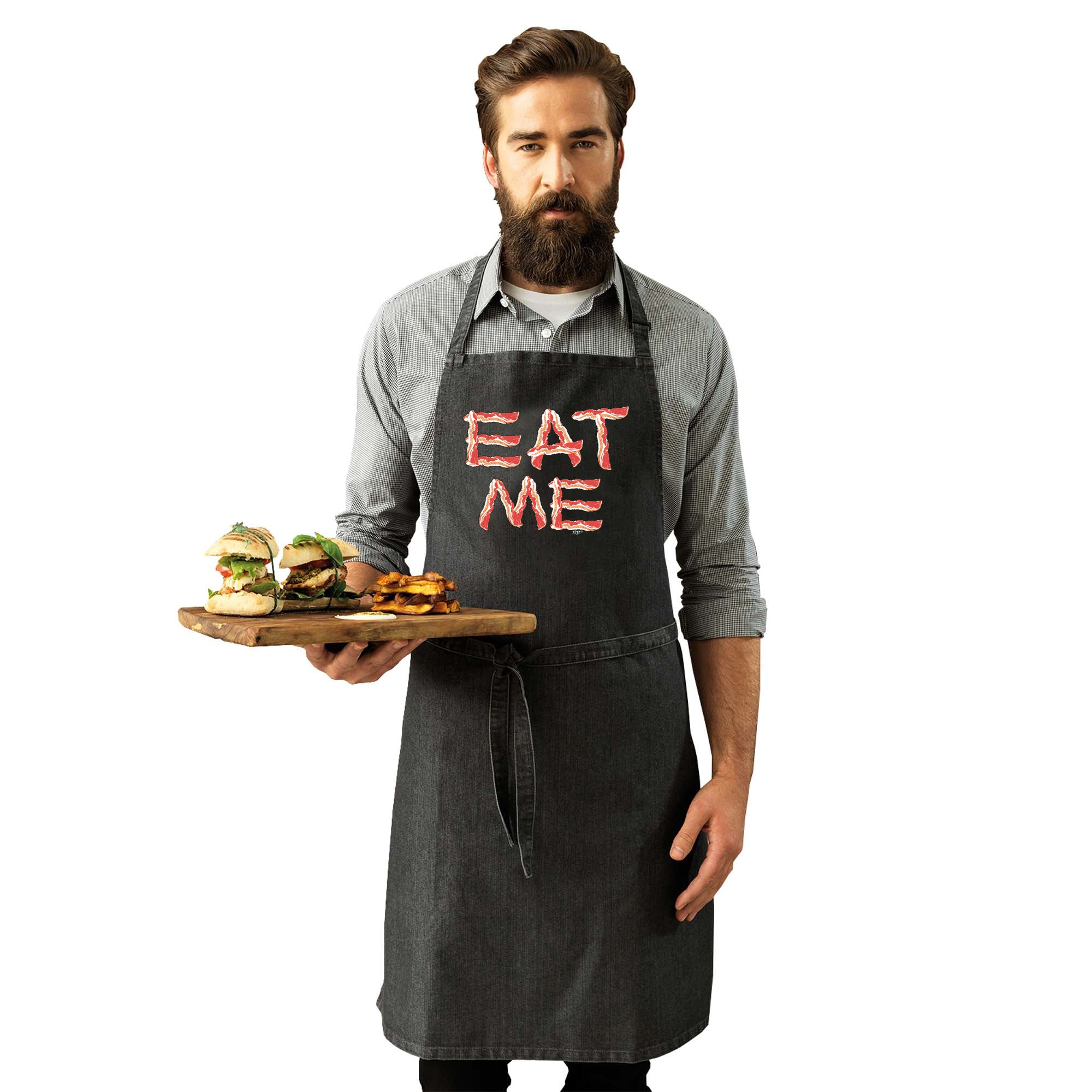 Eat Me Bacon - Funny Kitchen Apron