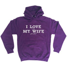 123T I Love It When My Wife Gets Naked - Funny Novelty Hoodies Hoodie - 123t Australia | Funny T-Shirts Mugs Novelty Gifts