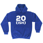 20 Ish Birthday Age - Funny Novelty Hoodies Hoodie - 123t Australia | Funny T-Shirts Mugs Novelty Gifts