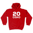 20 Ish Birthday Age - Funny Novelty Hoodies Hoodie - 123t Australia | Funny T-Shirts Mugs Novelty Gifts