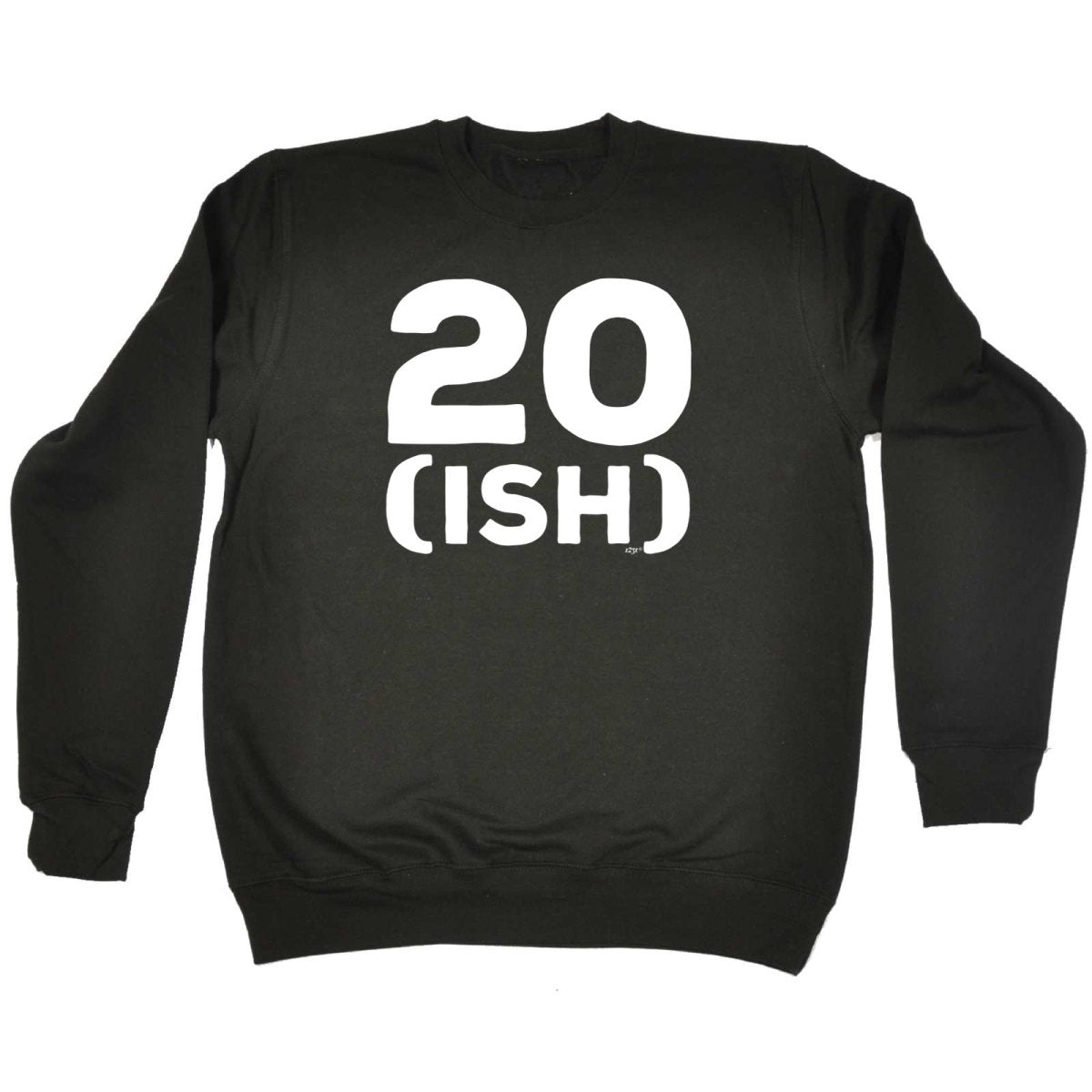 20 Ish Birthday Age - Funny Novelty Sweatshirt - 123t Australia | Funny T-Shirts Mugs Novelty Gifts