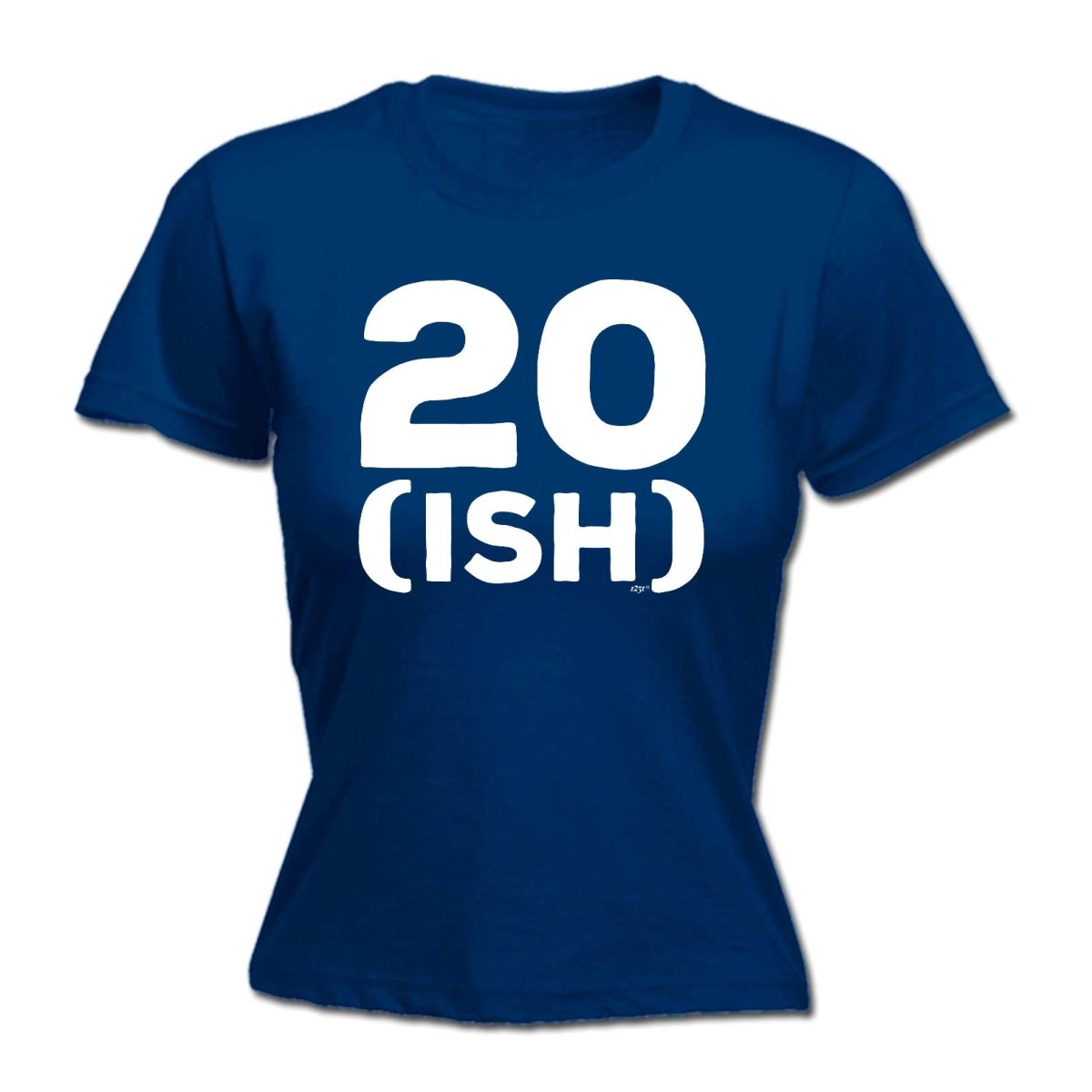 20 Ish Birthday Age - Funny Novelty Womens T-Shirt T Shirt Tshirt - 123t Australia | Funny T-Shirts Mugs Novelty Gifts