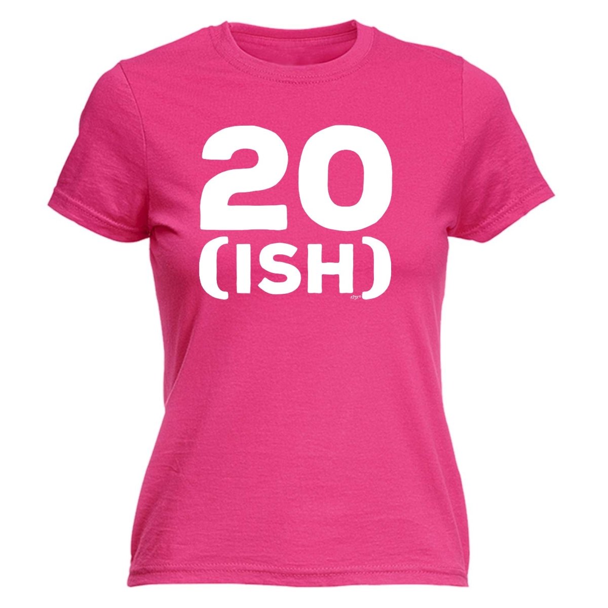 20 Ish Birthday Age - Funny Novelty Womens T-Shirt T Shirt Tshirt - 123t Australia | Funny T-Shirts Mugs Novelty Gifts