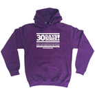 30 Days Sober - Funny Novelty Hoodies Hoodie - 123t Australia | Funny T-Shirts Mugs Novelty Gifts