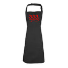 333 Only Half Evil - Funny Novelty Kitchen Adult Apron - 123t Australia | Funny T-Shirts Mugs Novelty Gifts