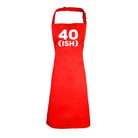 40 Ish Birthday Age - Funny Novelty Kitchen Adult Apron - 123t Australia | Funny T-Shirts Mugs Novelty Gifts