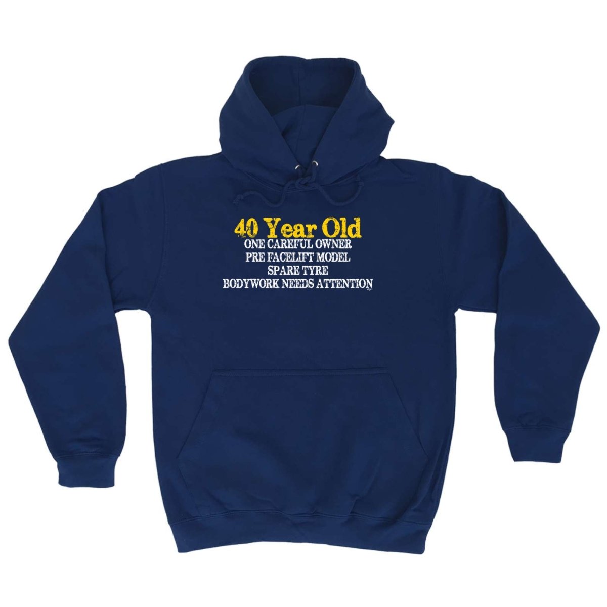 40 Year Old One Careful Owner Birthday Age - Funny Novelty Hoodies Hoodie - 123t Australia | Funny T-Shirts Mugs Novelty Gifts