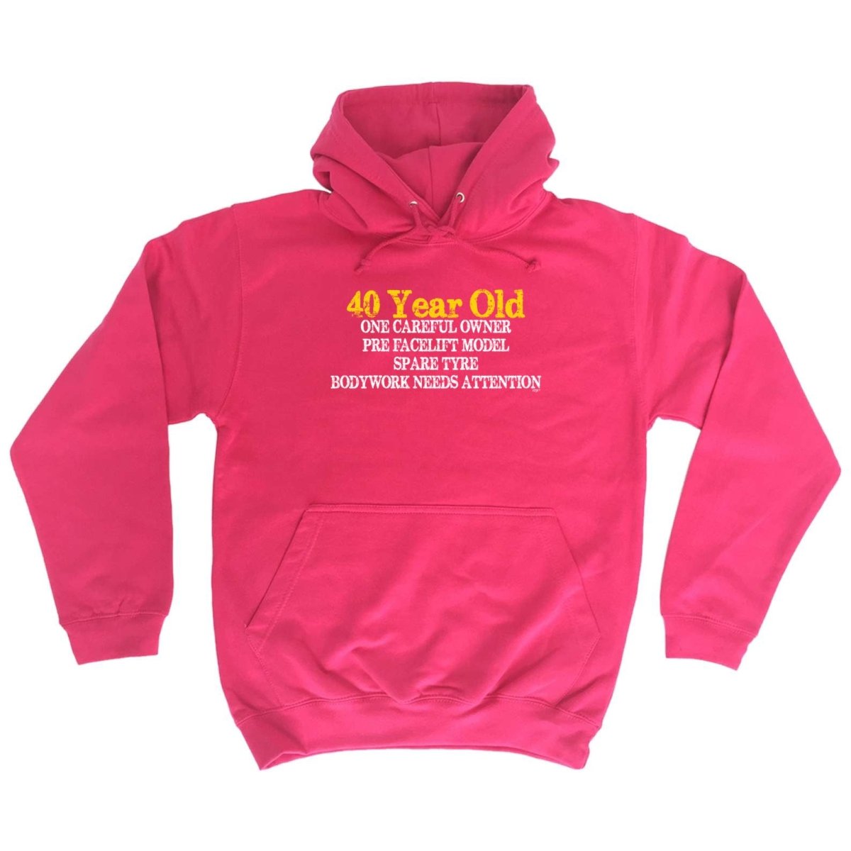 40 Year Old One Careful Owner Birthday Age - Funny Novelty Hoodies Hoodie - 123t Australia | Funny T-Shirts Mugs Novelty Gifts