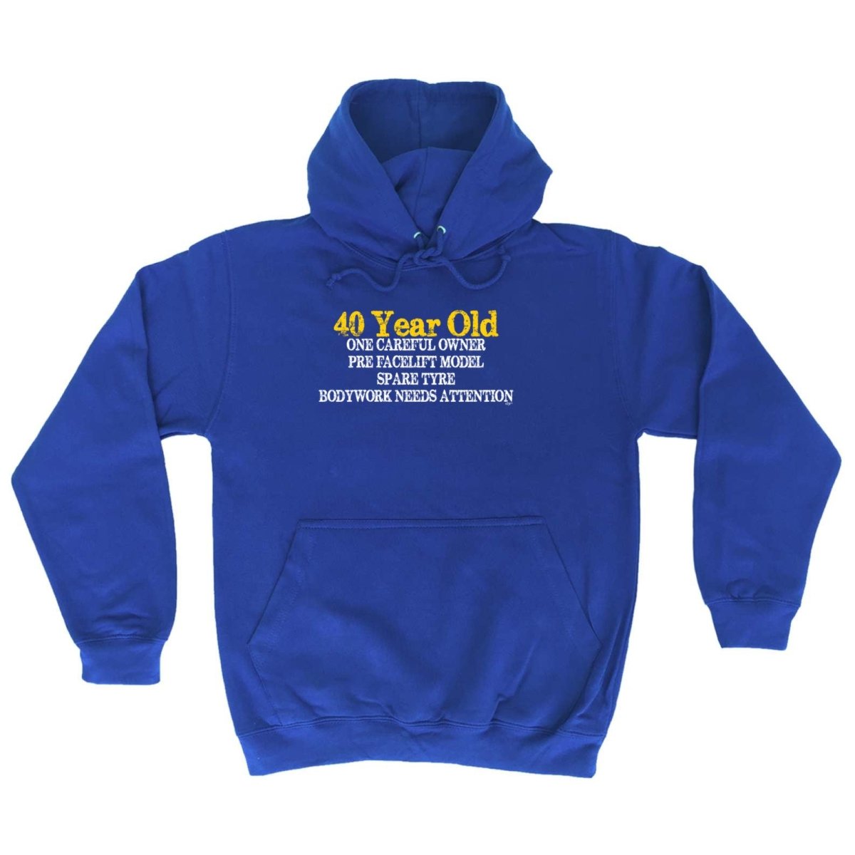 40 Year Old One Careful Owner Birthday Age - Funny Novelty Hoodies Hoodie - 123t Australia | Funny T-Shirts Mugs Novelty Gifts