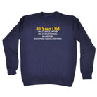 40 Year Old One Careful Owner Birthday Age - Funny Novelty Sweatshirt - 123t Australia | Funny T-Shirts Mugs Novelty Gifts