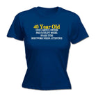 40 Year Old One Careful Owner Birthday Age - Funny Novelty Womens T-Shirt T Shirt Tshirt - 123t Australia | Funny T-Shirts Mugs Novelty Gifts