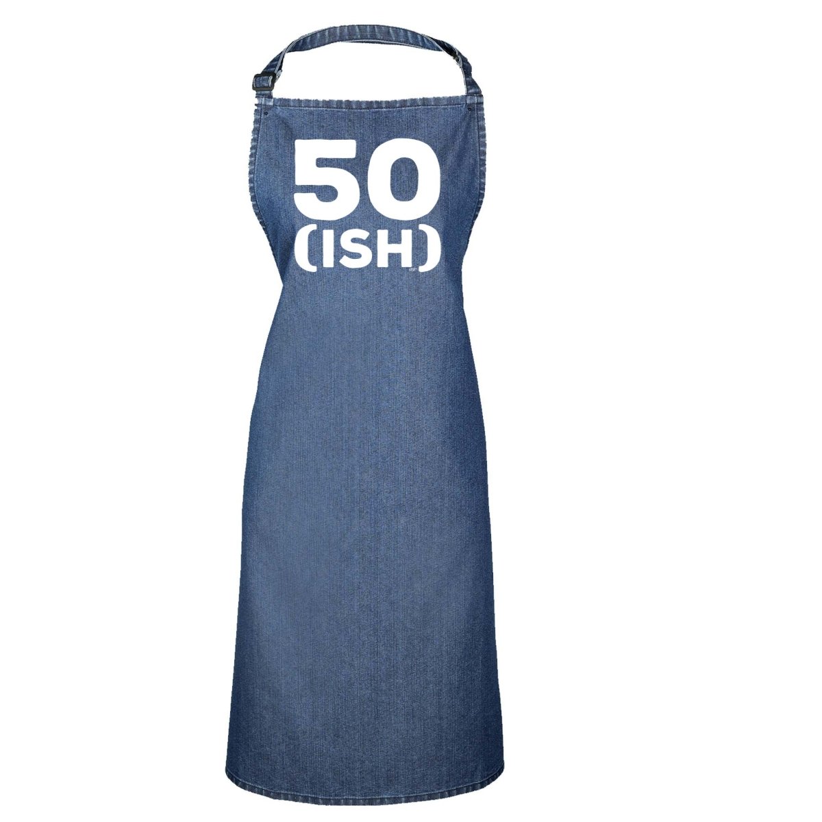 50 Ish Birthday Age - Funny Novelty Kitchen Adult Apron - 123t Australia | Funny T-Shirts Mugs Novelty Gifts