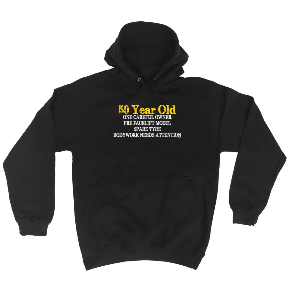 50 Year Old One Careful Owner Birthday Age - Funny Novelty Hoodies Hoodie - 123t Australia | Funny T-Shirts Mugs Novelty Gifts