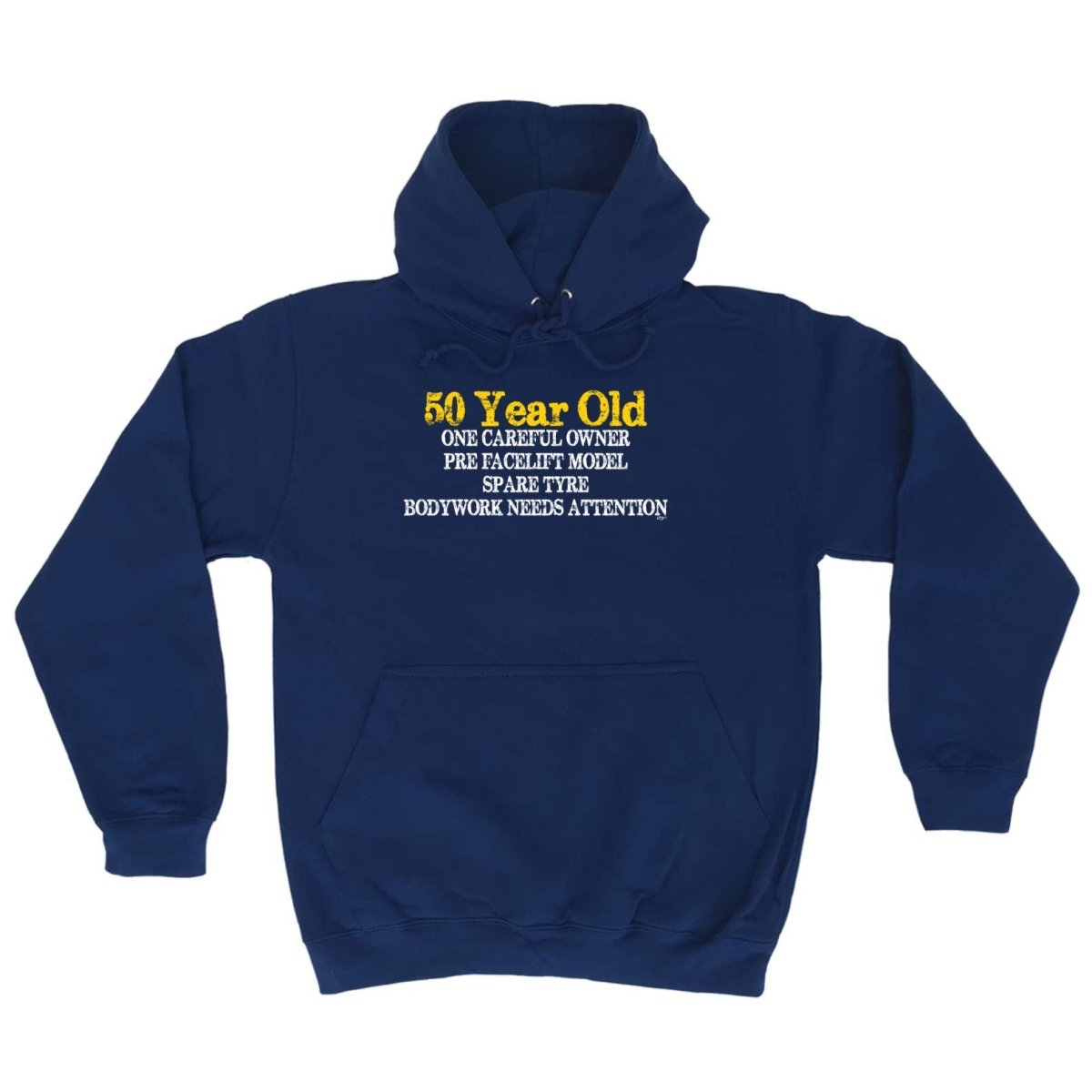 50 Year Old One Careful Owner Birthday Age - Funny Novelty Hoodies Hoodie - 123t Australia | Funny T-Shirts Mugs Novelty Gifts