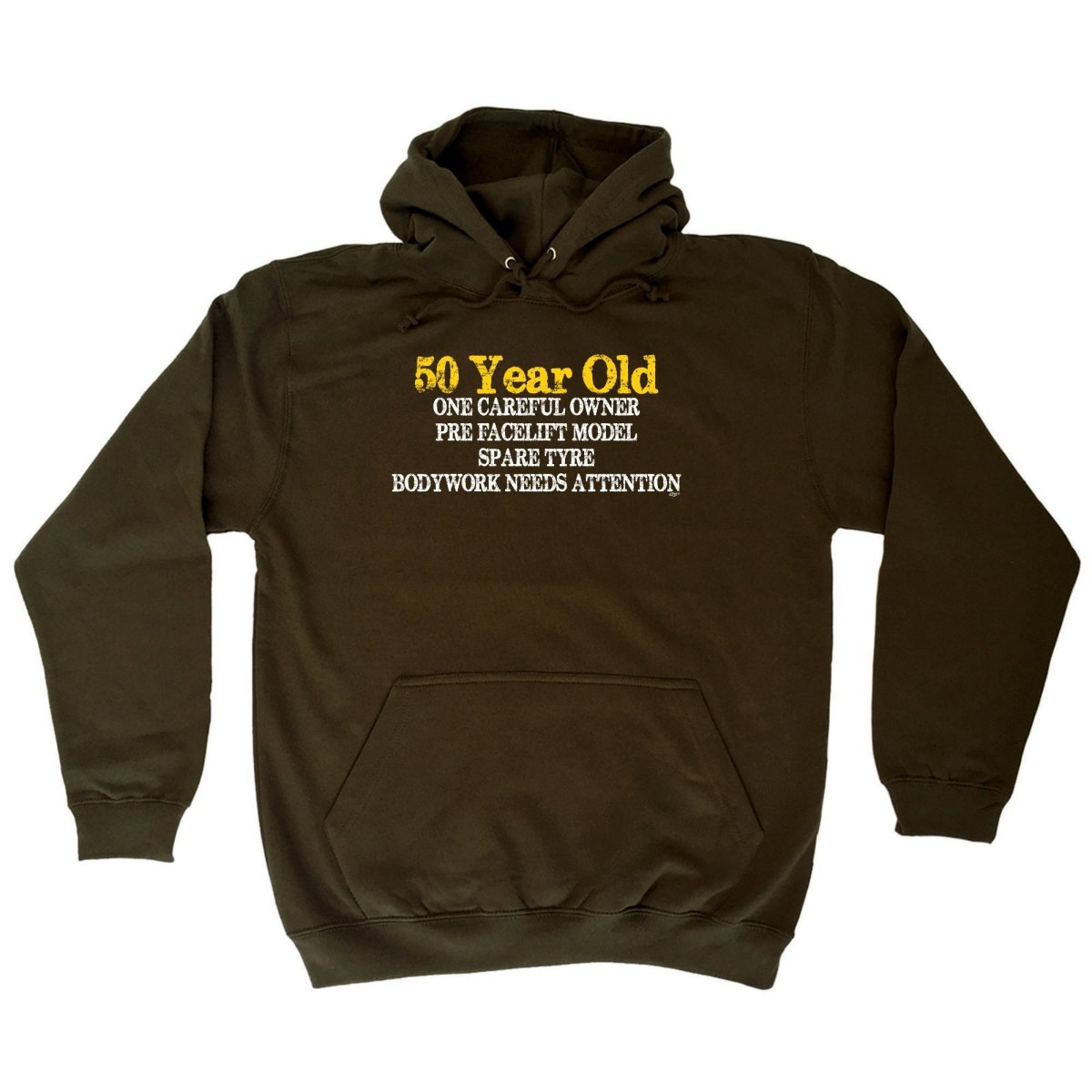 50 Year Old One Careful Owner Birthday Age - Funny Novelty Hoodies Hoodie - 123t Australia | Funny T-Shirts Mugs Novelty Gifts