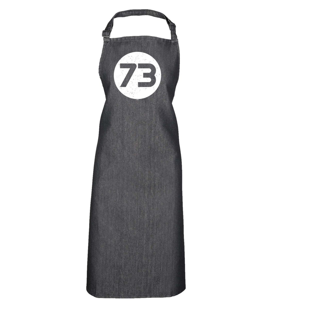 73 Number - Funny Novelty Kitchen Adult Apron - 123t Australia | Funny T-Shirts Mugs Novelty Gifts