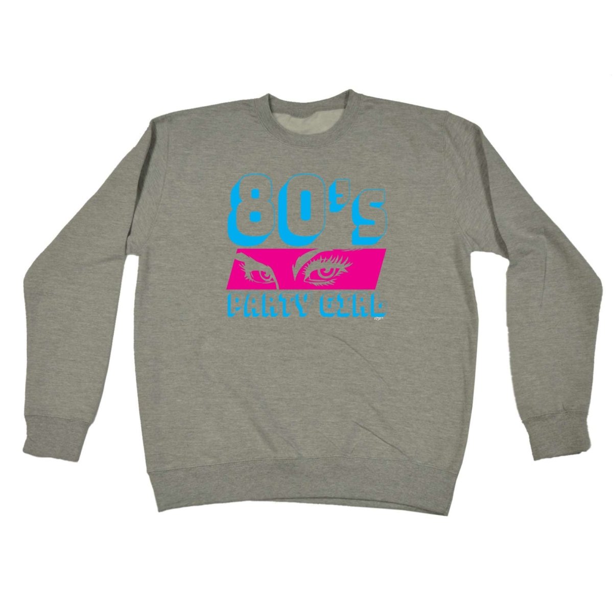 80S Party Girl Retro - Funny Novelty Sweatshirt - 123t Australia | Funny T-Shirts Mugs Novelty Gifts