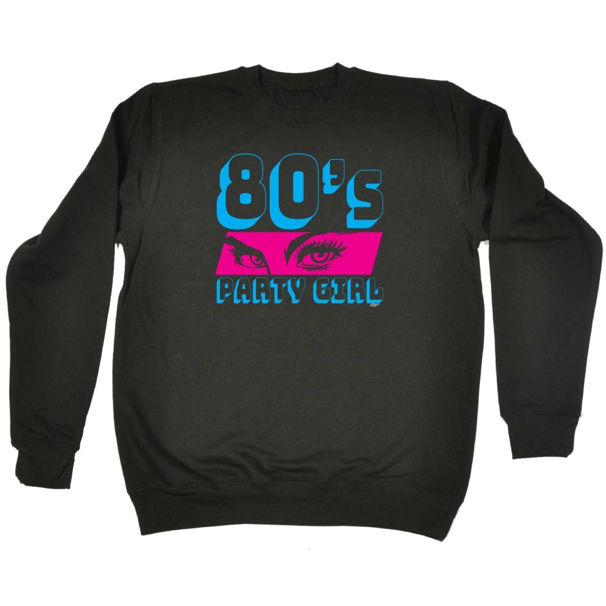 80S Party Girl Retro - Funny Novelty Sweatshirt - 123t Australia | Funny T-Shirts Mugs Novelty Gifts