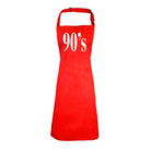 90S Retro 1990S - Funny Novelty Kitchen Adult Apron - 123t Australia | Funny T-Shirts Mugs Novelty Gifts